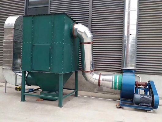 Coletor de pó de cartucho de filtro para gases de escape industriais 0,3 micrões Tamanho mínimo de partículas