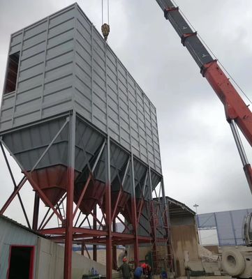 Coletor de pó de cartucho de filtro para gases de escape industriais 0,3 micrões Tamanho mínimo de partículas